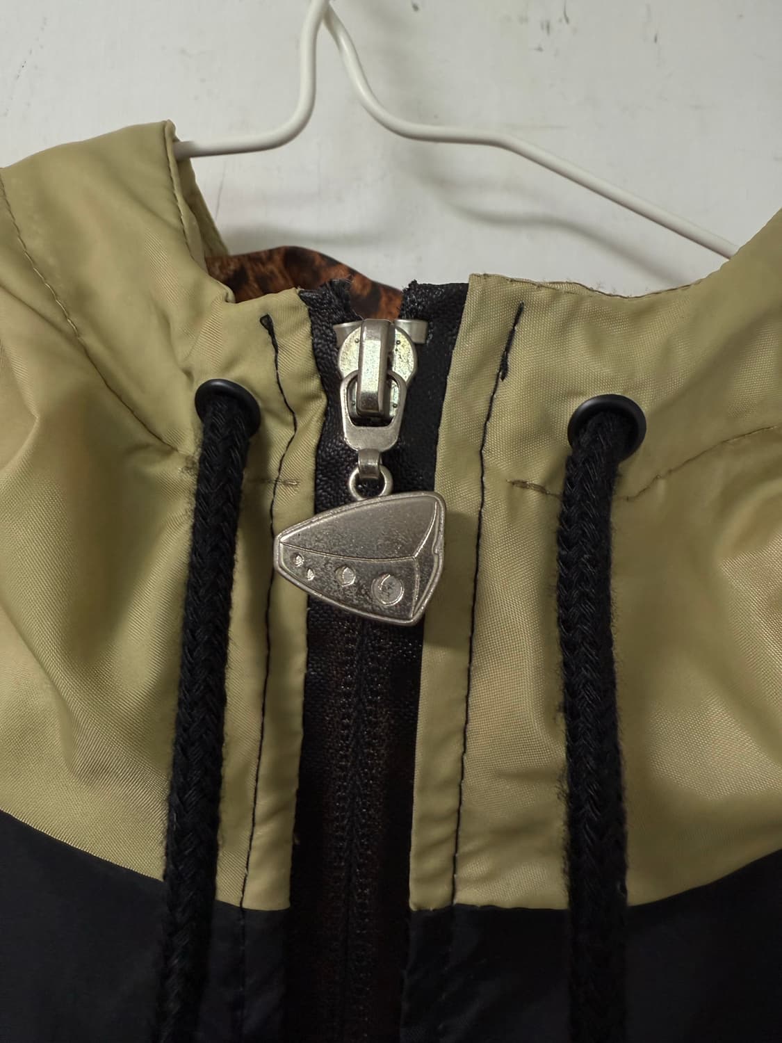 CHEDDA CLOTHING 레오파드 바람막이 후디집업자켓 상품이미지6