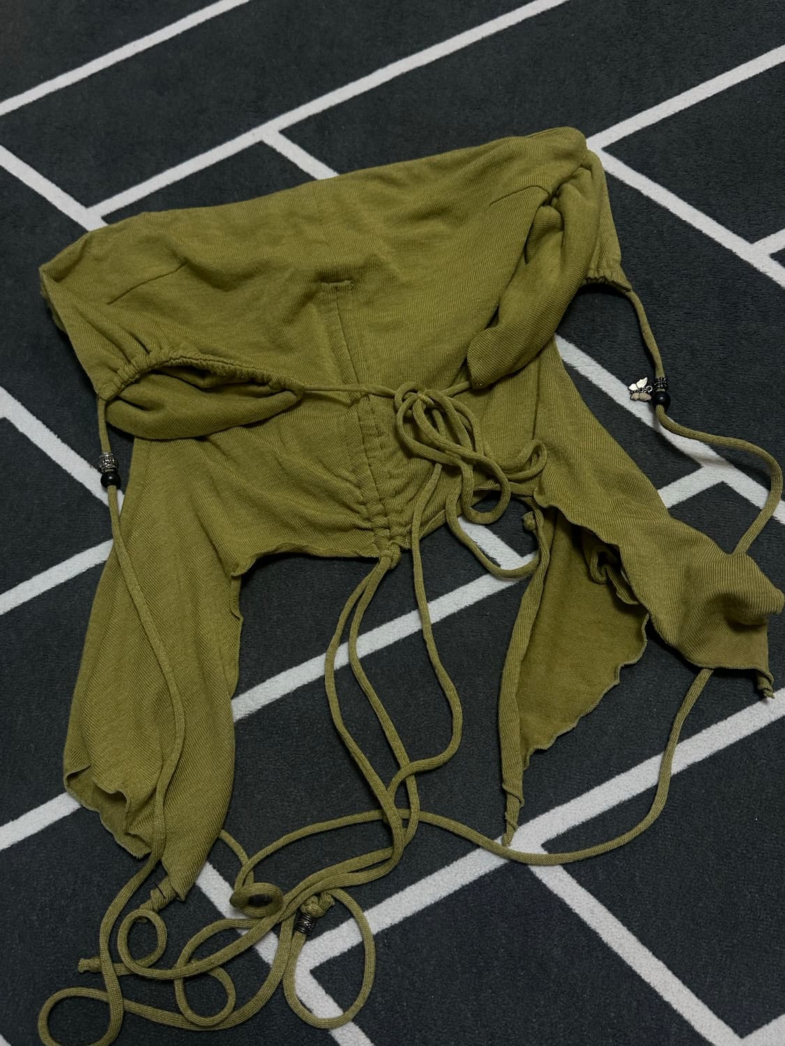 페인오어플레져 모르포 탑 올리브 MORPHO TOP OLIVE 상품이미지7