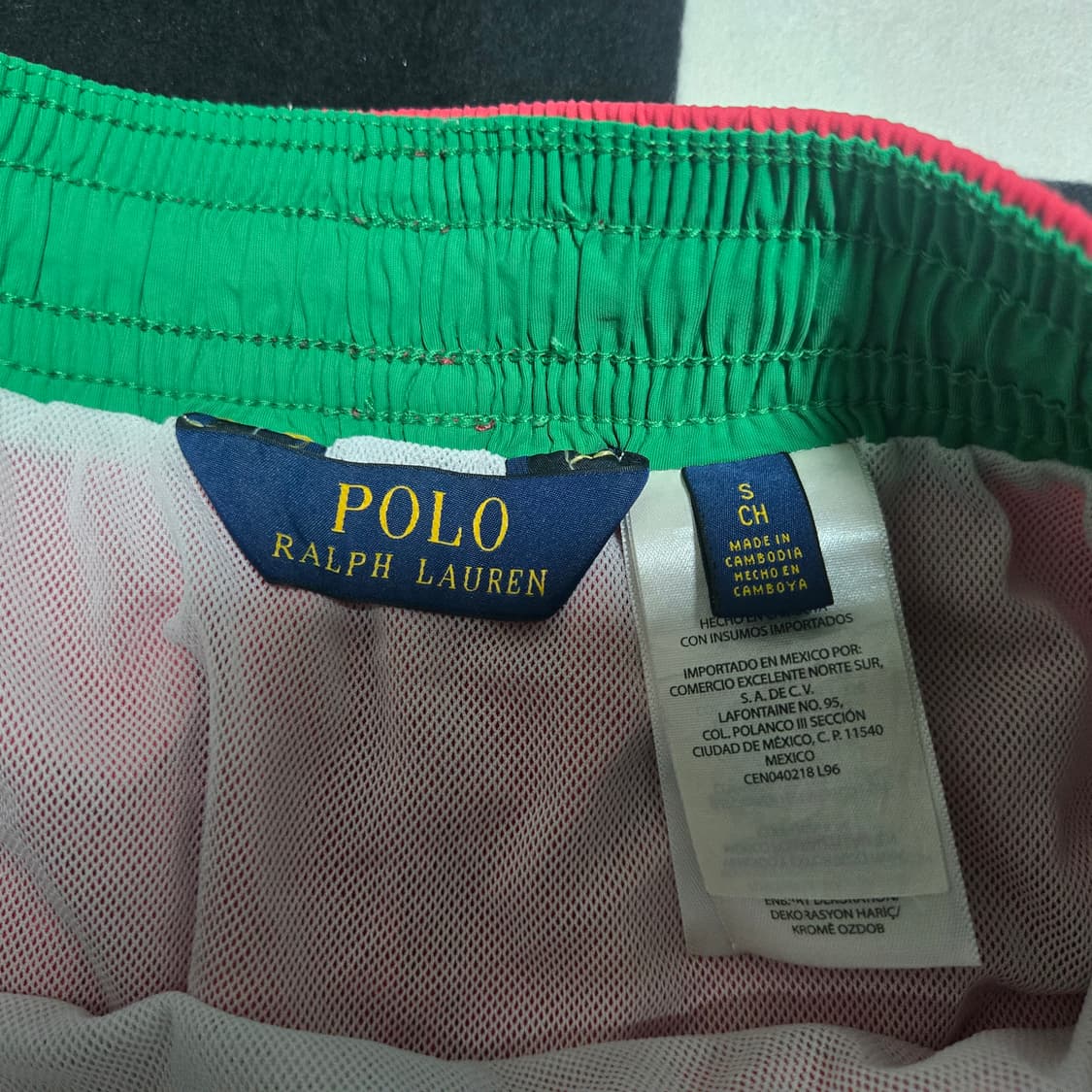 S 폴로랄프로렌 스윔팬츠 핑크 상품이미지3