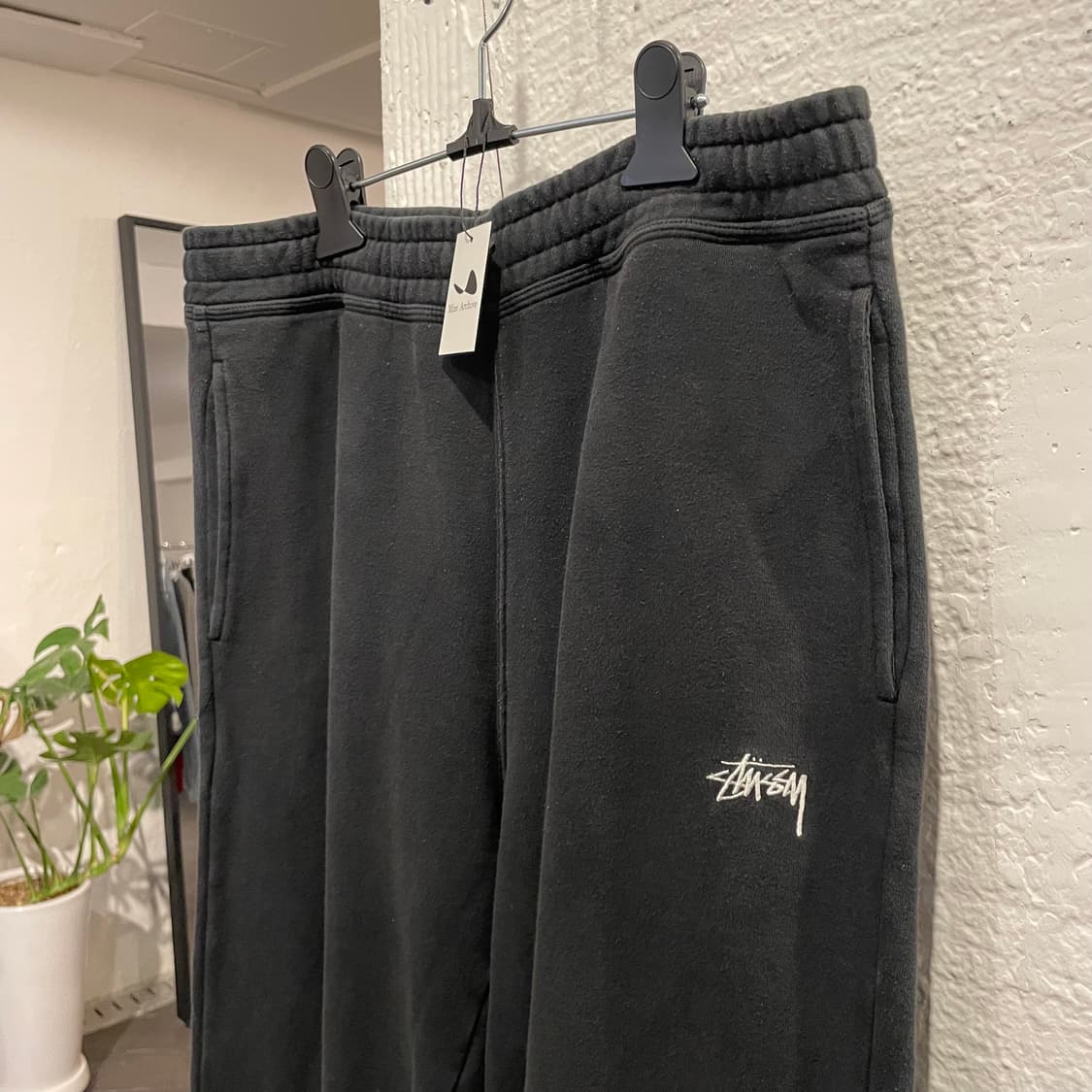 스투시 로고 스웨트 팬츠 상품이미지3