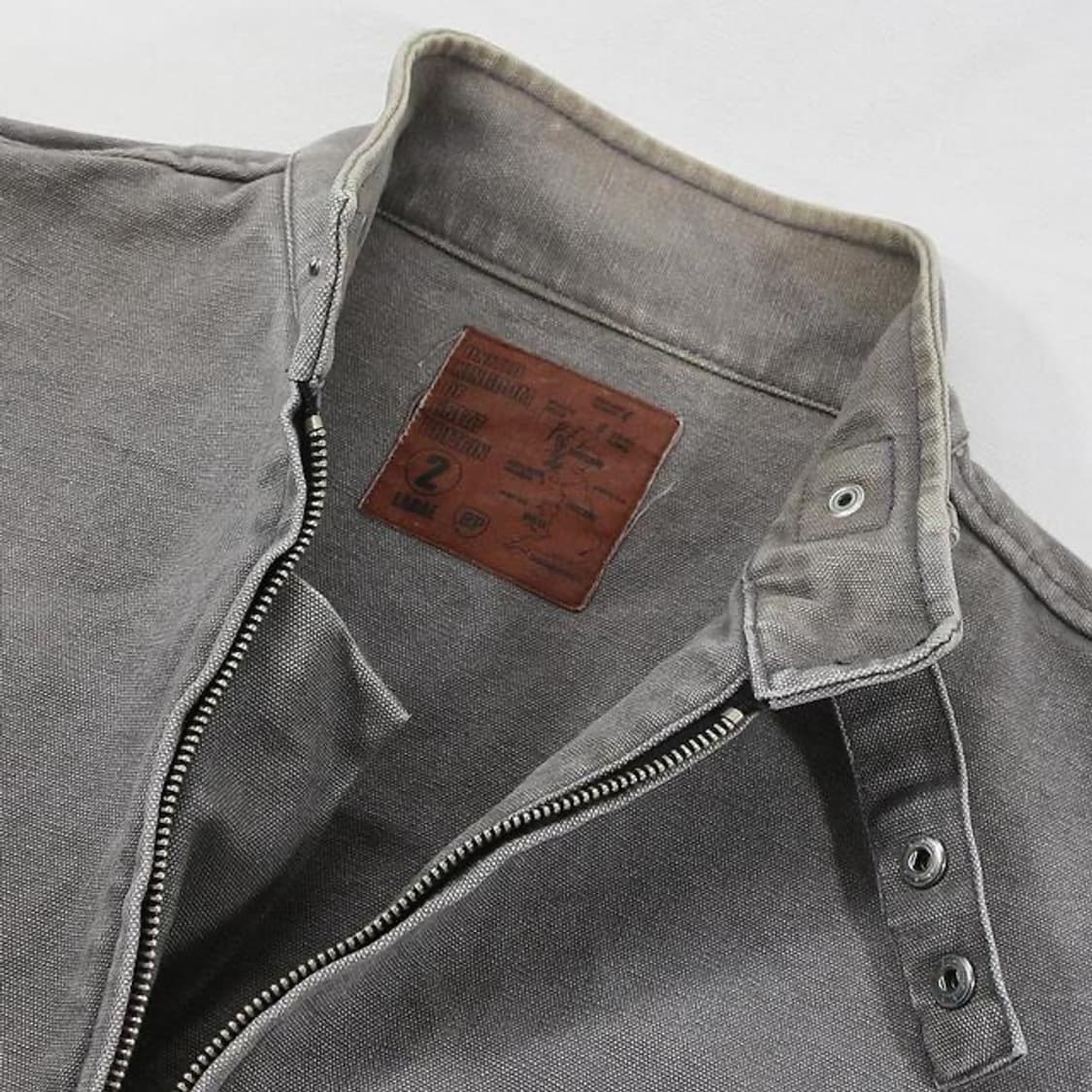 (착용컷) 싱글 라이더 자켓 (남성용 L) 상품이미지5