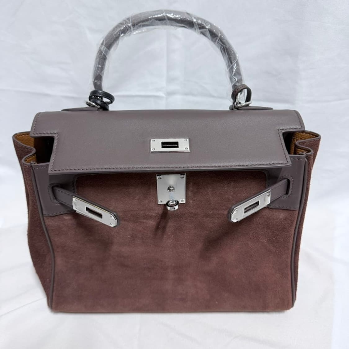 에르메스 켈리28 스웨이드 상품이미지5