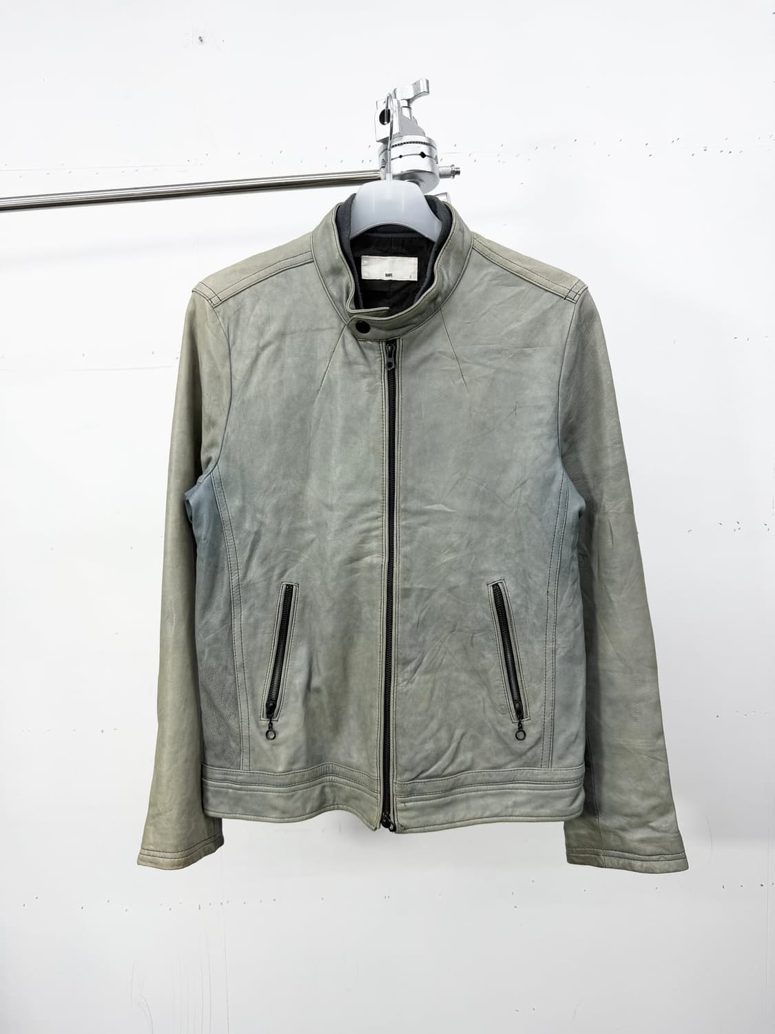 HARE hard faded lambskin biker jk 상품이미지2