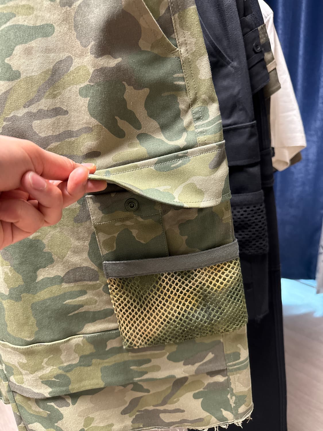 앤더슨벨 초회판 디포트 카모플라쥬 카고 쇼츠 48 상품이미지8