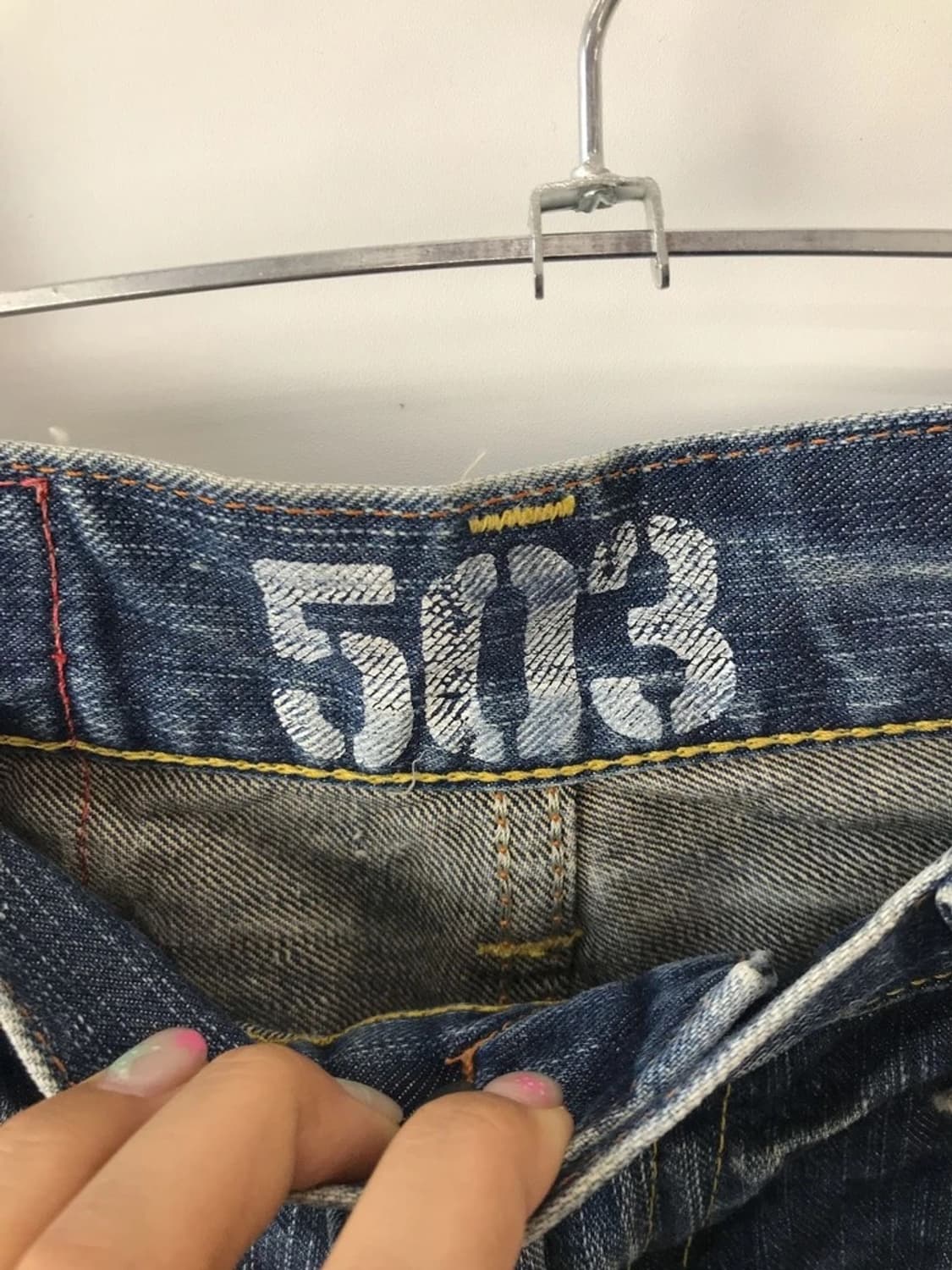 EDWIN Blue Trip 503 Denim Shorts 상품이미지8