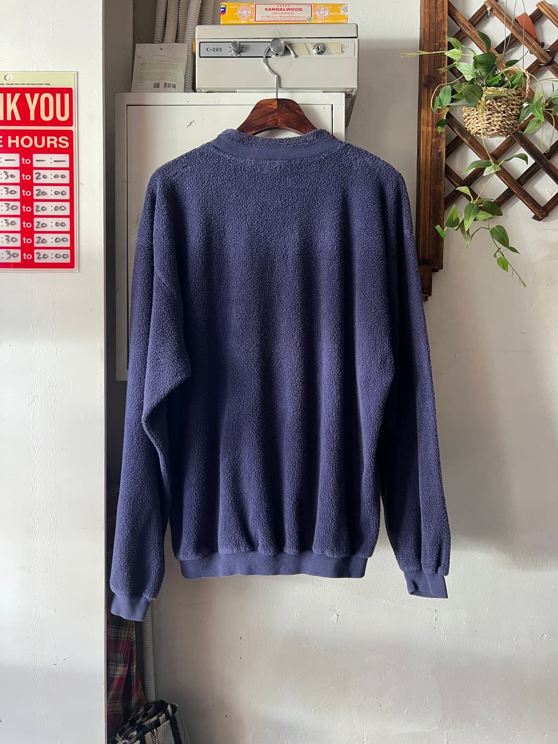 [L]90's 디즈니 Made in USA 미키마우스 타올 스웻셔츠 상품이미지7