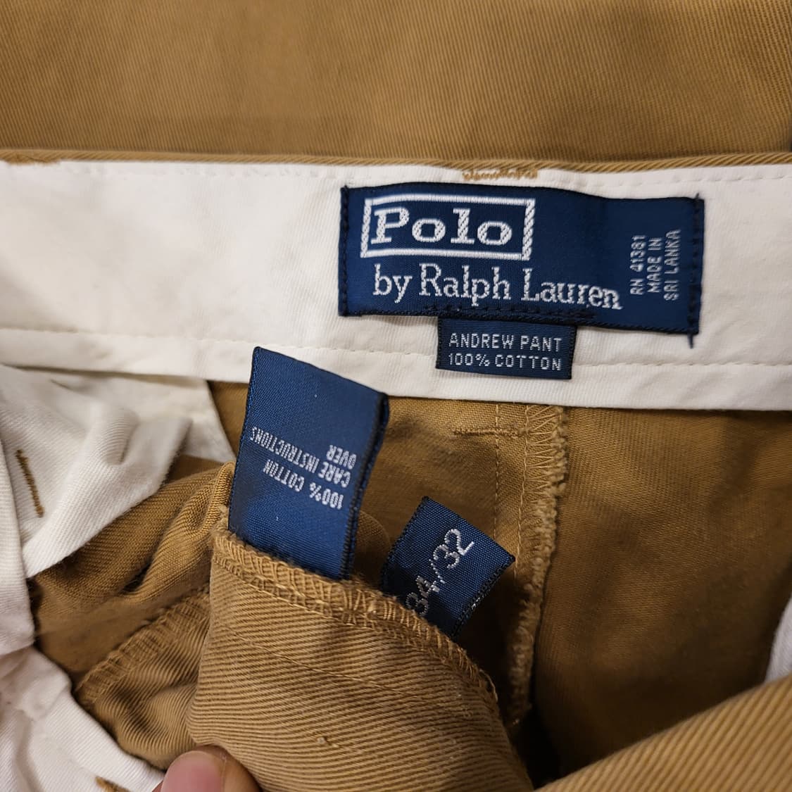 폴로 랄프로렌 치노 팬츠 (34) 상품이미지9
