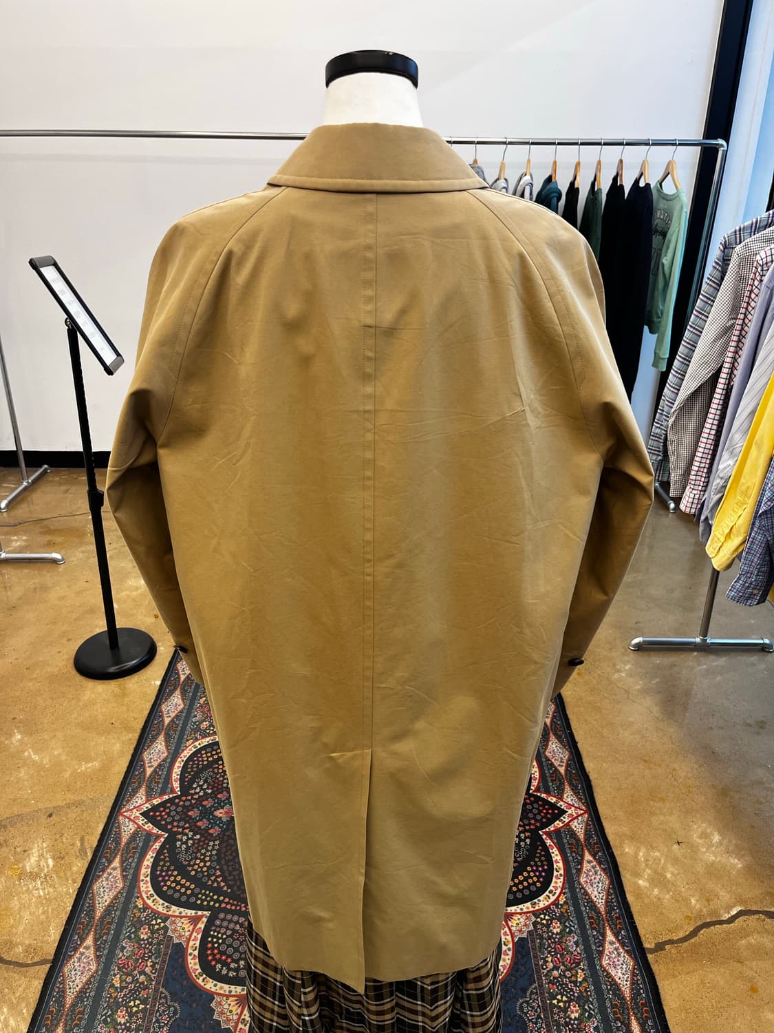 버버리 싱글 코트 상품이미지4