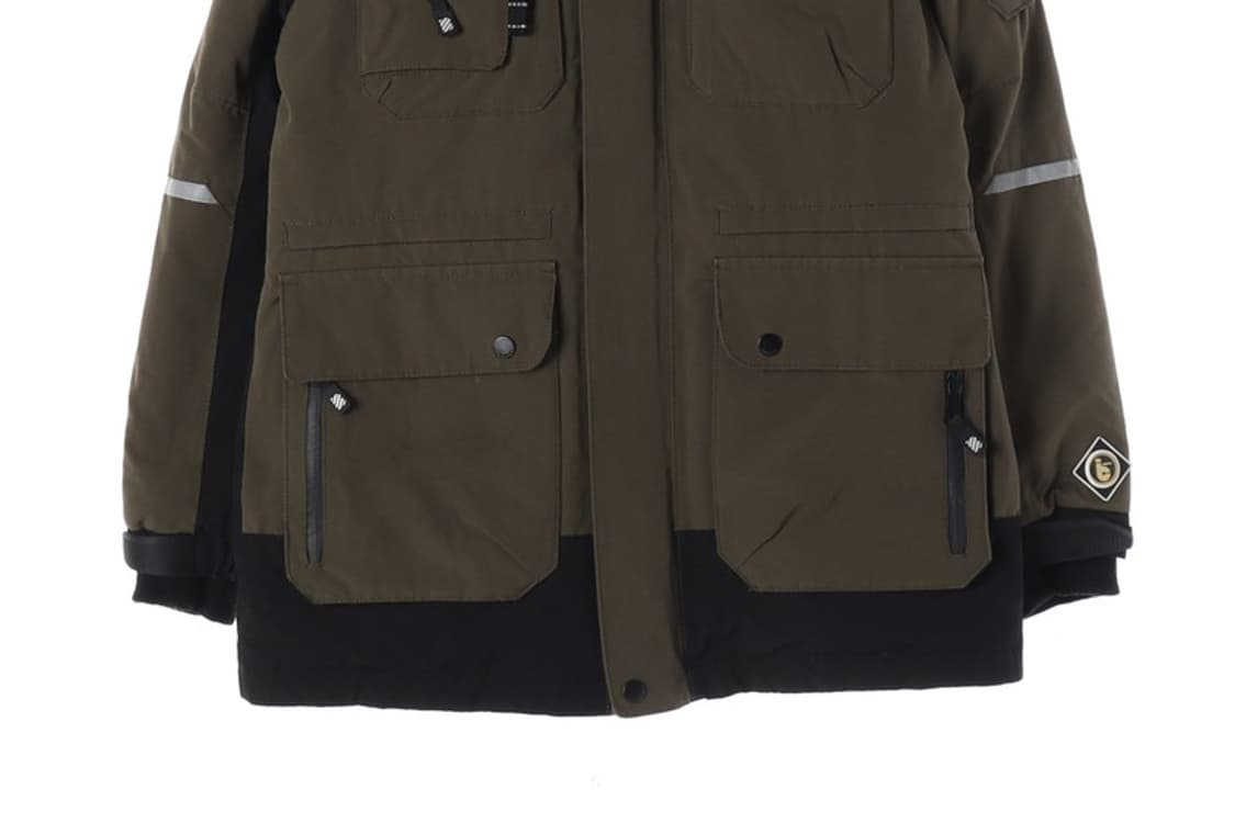 버커루 거위털 구스다운 밀리터리 야상 점퍼 XS 상품이미지5