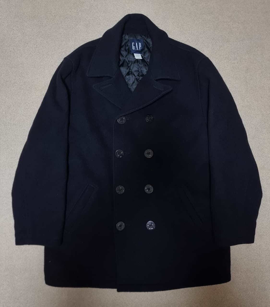 올드갭 갭 gap 네이비 나발 10 버튼 피코트 L 상품이미지2
