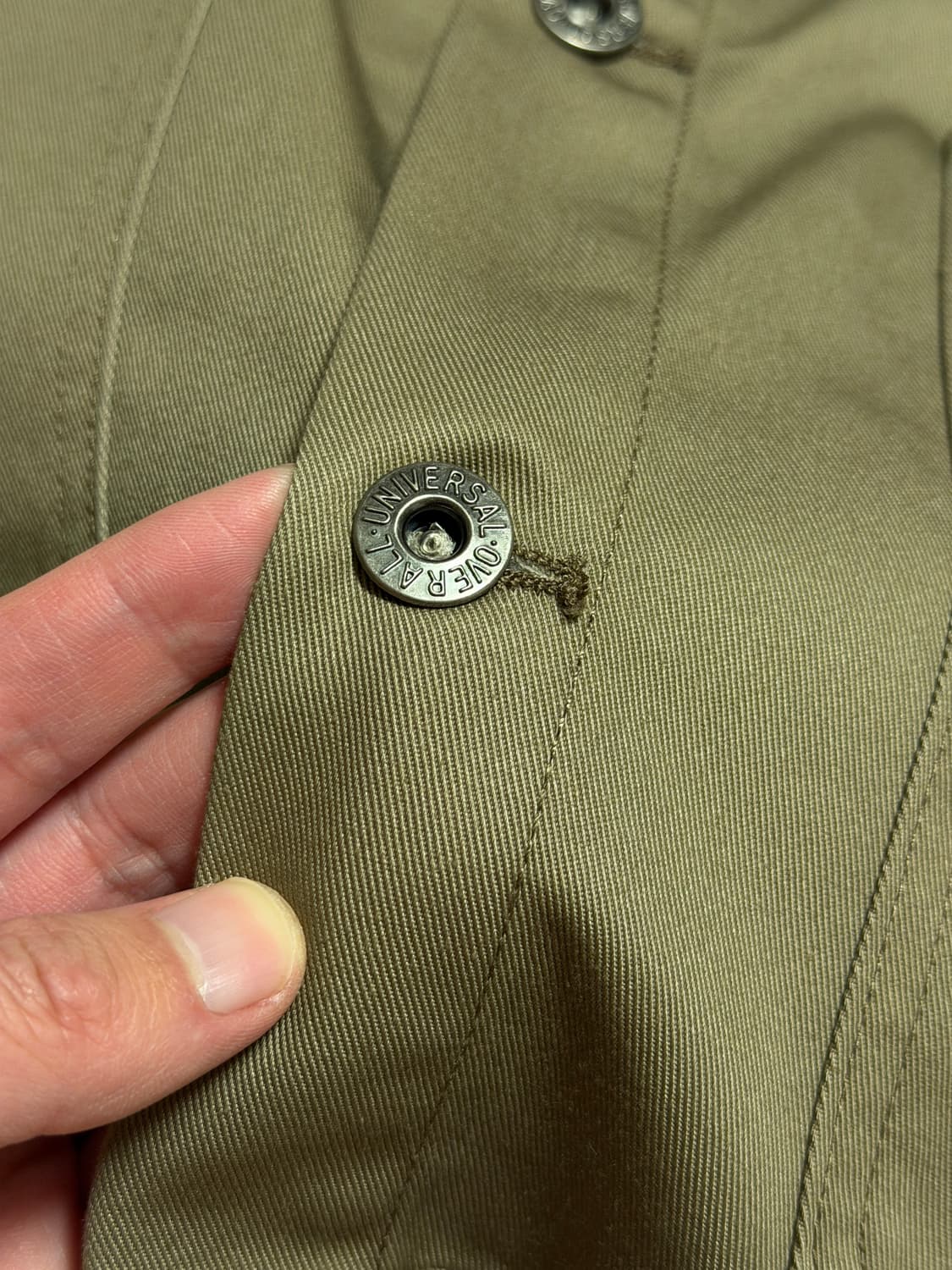 유니버셜 오버롤 워크 자켓 팬츠 셋업 상품이미지5