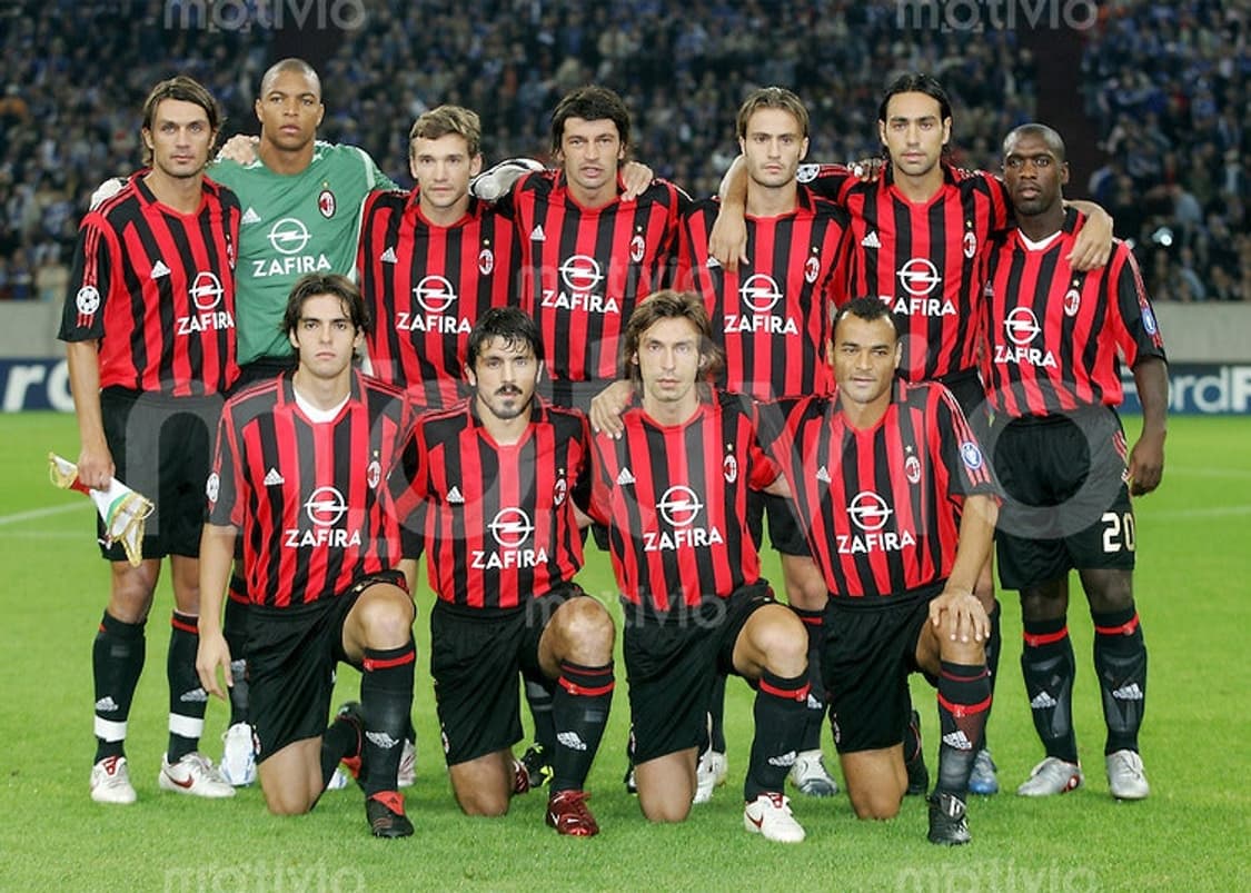 00's 아디다스 X AC밀란 올드스쿨 푸퍼 패딩(정품) 상품이미지6