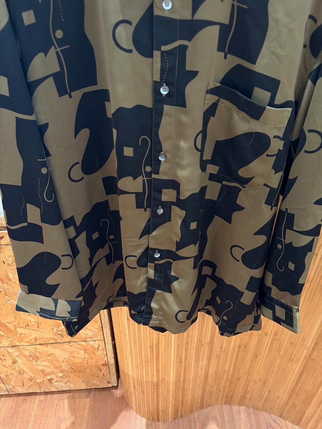 90s GILDAS Pattern Shirt 상품이미지4