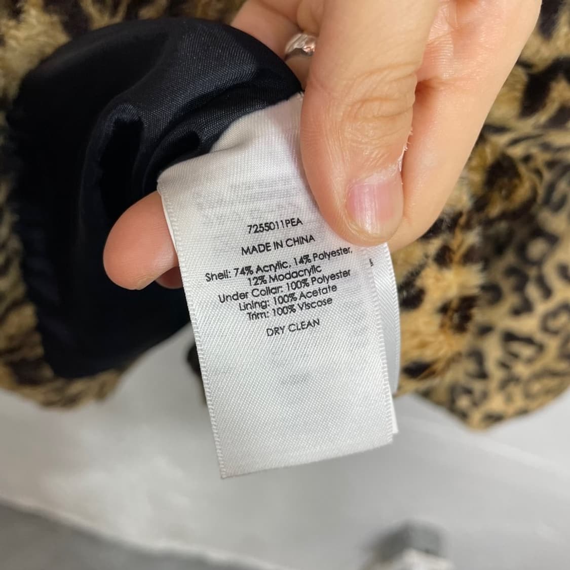 데님앤서플라이 랄프로렌 Y2K 호피 퍼자켓 상품이미지7