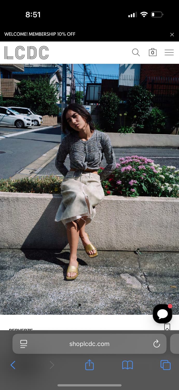 PERVERZE PINCHED SEAM KNIT CARDIGAN 퍼버즈 상품이미지4