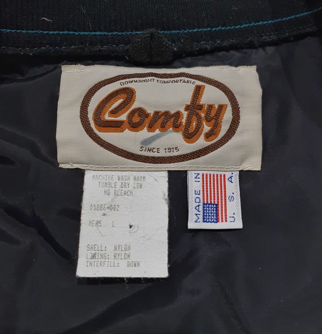 comfy 80s 웨스턴 다운 자켓 L (110) 상품이미지8