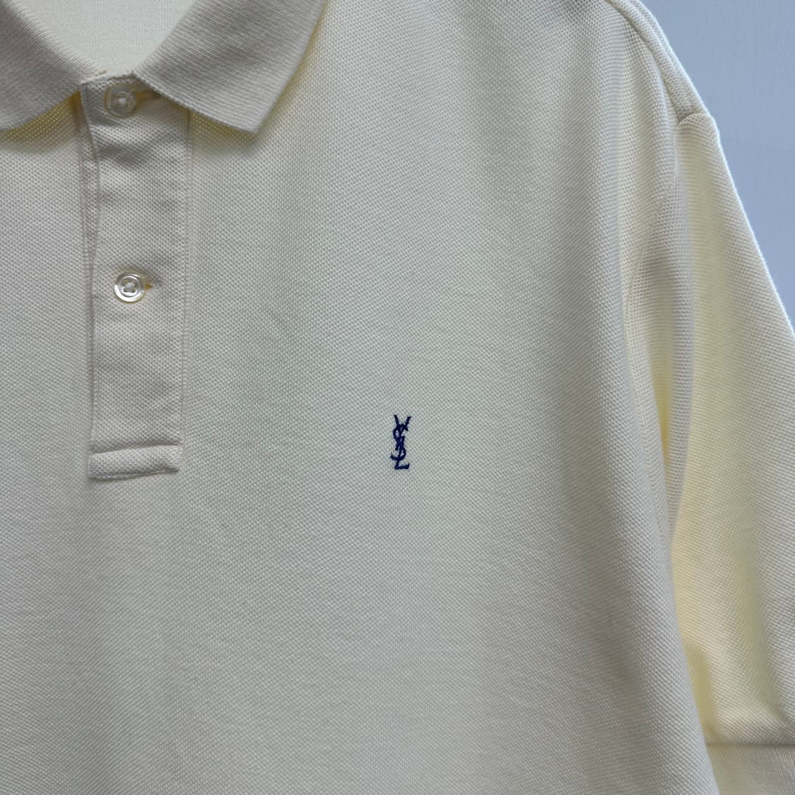 입생로랑 로고 카라티 상품이미지3