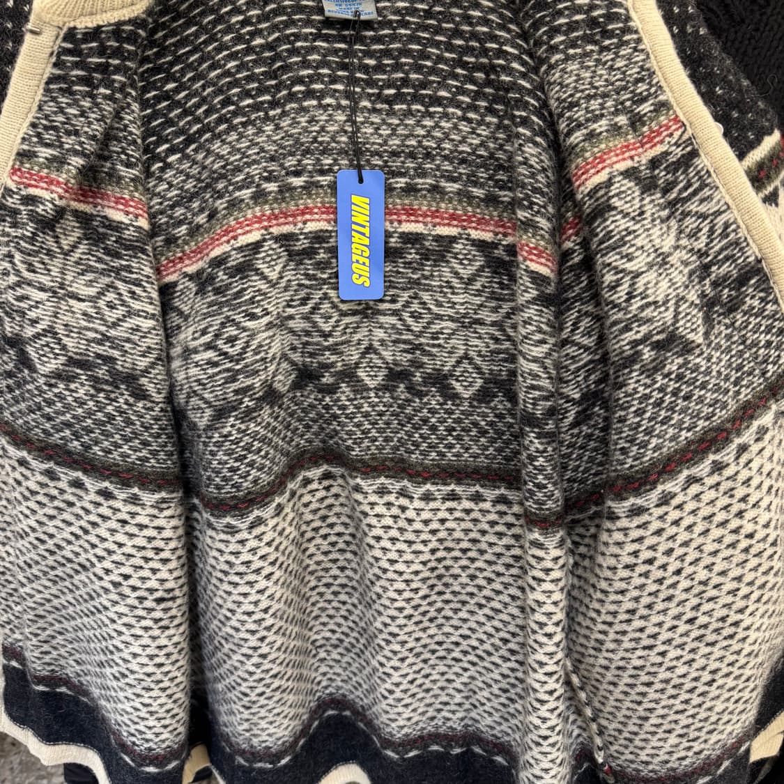 스쿼밸리 노르딕 버클 니트 가디건 상품이미지3