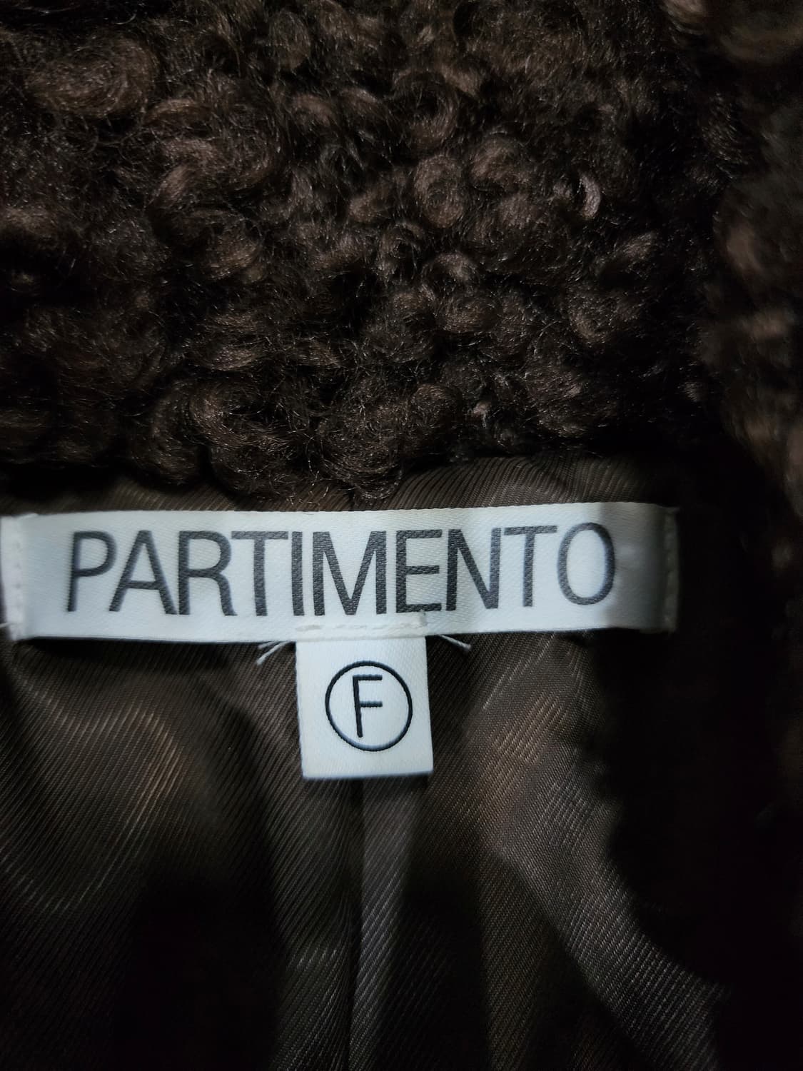 파르티멘토 와이드 카라 플러피 퍼 자켓 F 상품이미지5