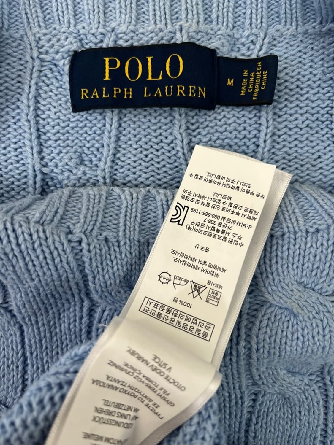 폴로 랄프 로렌 꽈배기 니트/#3468 상품이미지5