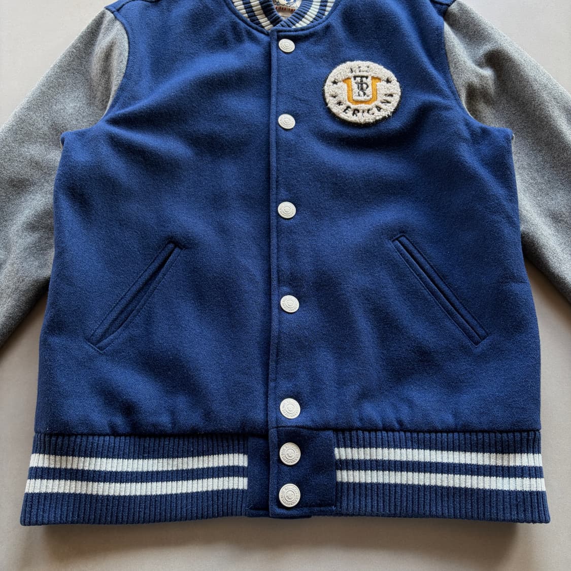 [M]트루릴리젼 ture religion 울 바시티 자켓 상품이미지5