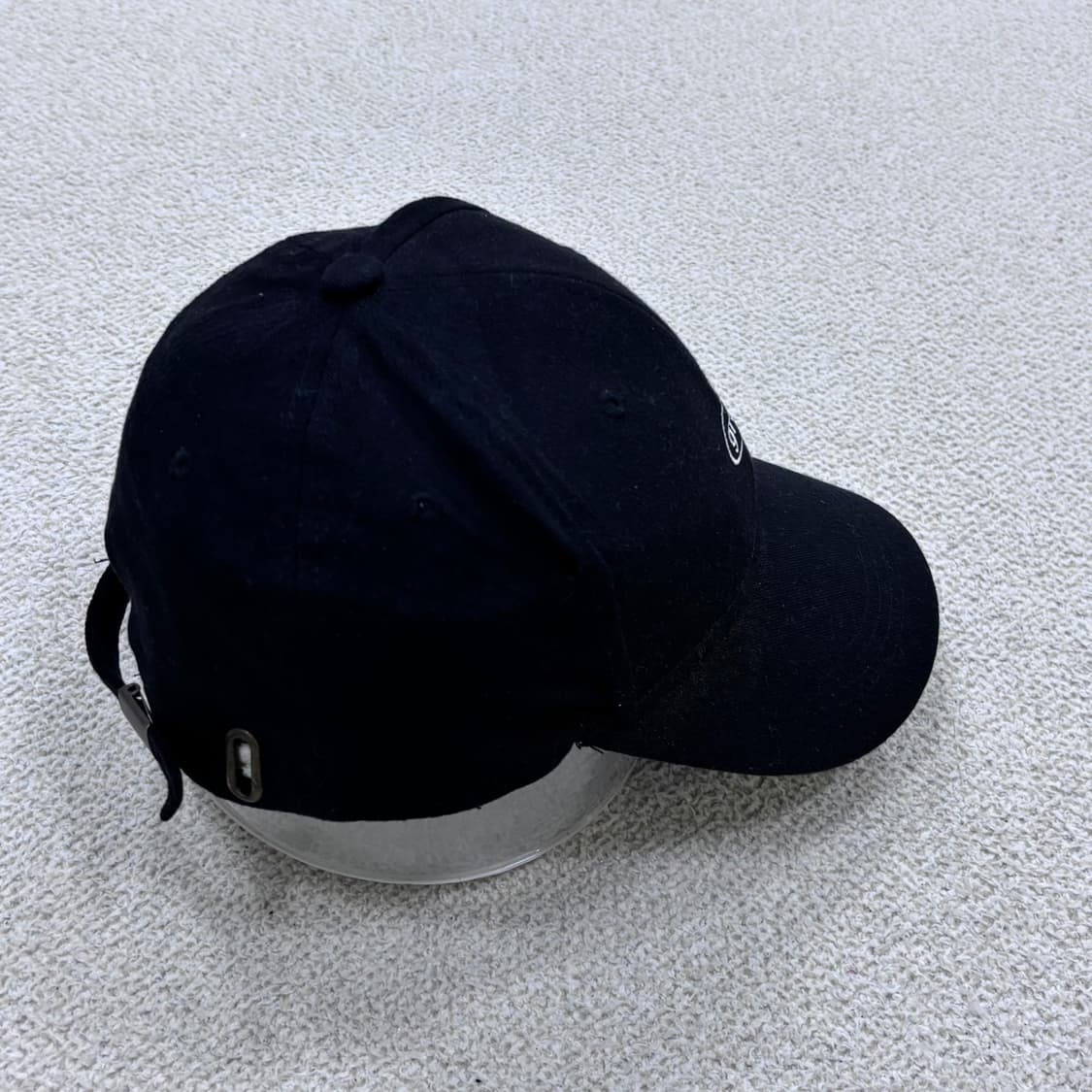 F 빈티지 GROW 로고 블랙 볼캡 0527Y 상품이미지4