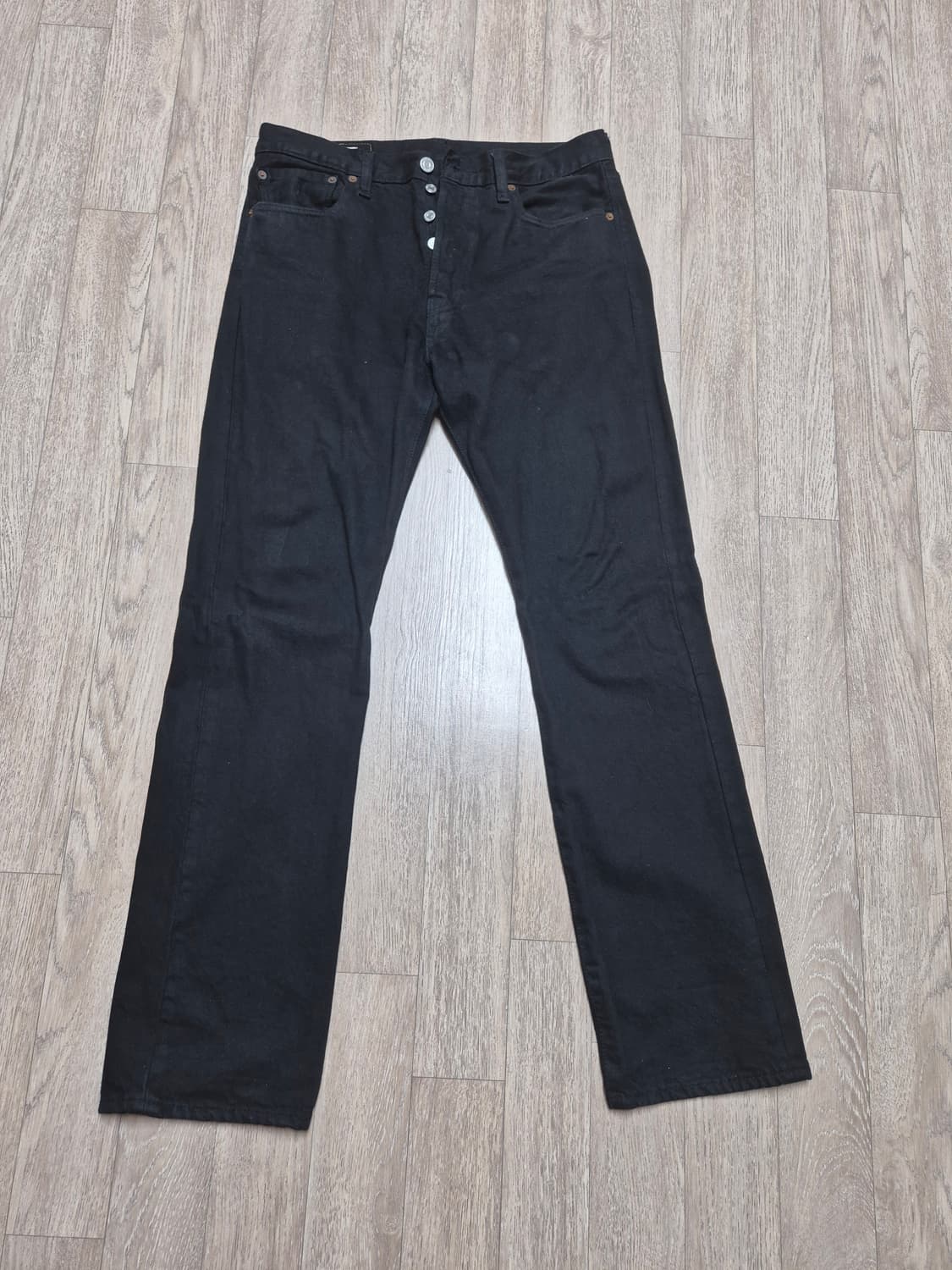 리바이스 501 0165 블랙진 32-32 상품이미지3