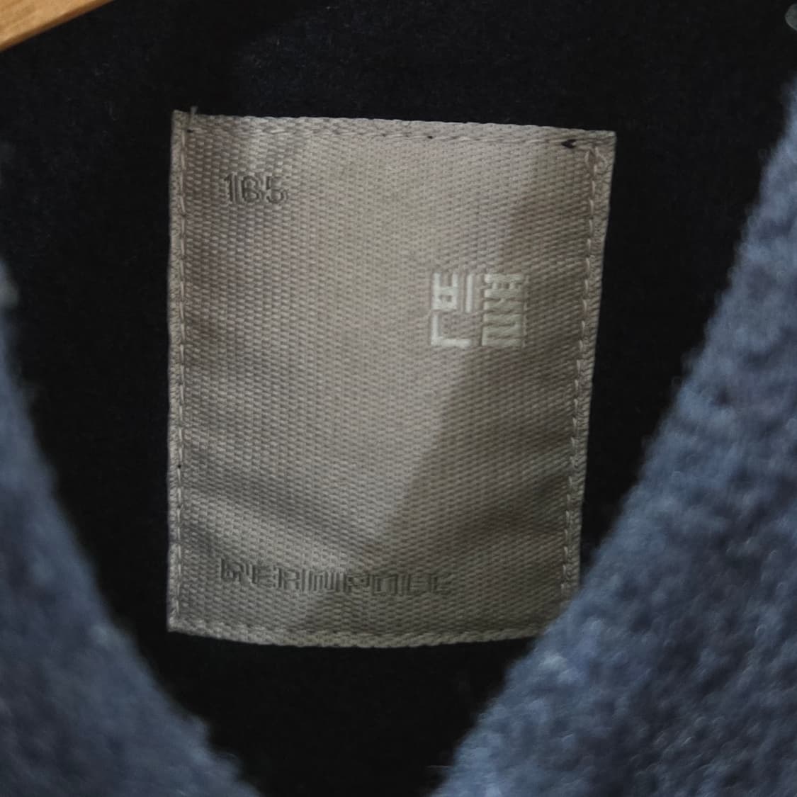 빈폴 키즈 울 블랜드 더플코트 네이비 165/12/13Y 상품이미지4