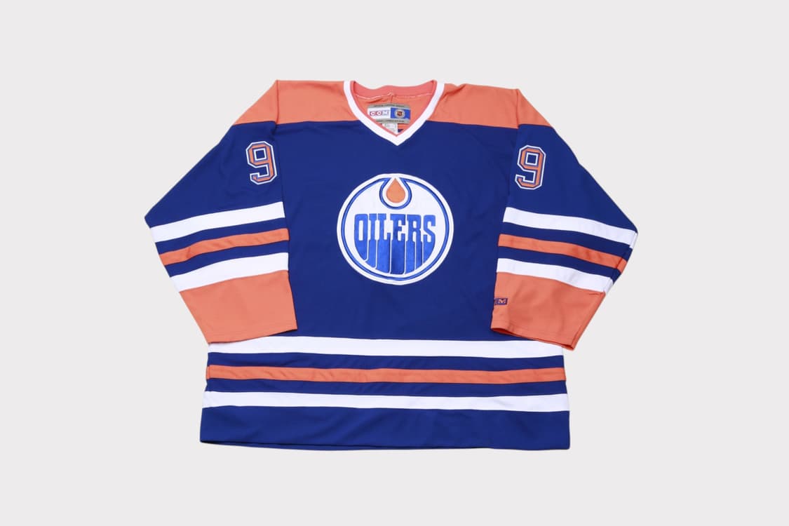 [XXL] CCM 씨씨엠 NHL 에드먼턴 오일러스 하키져지 상품이미지1