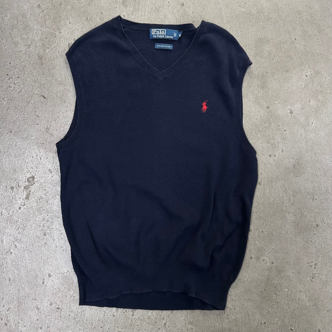 폴로 니트 조끼[1499] 상품이미지1