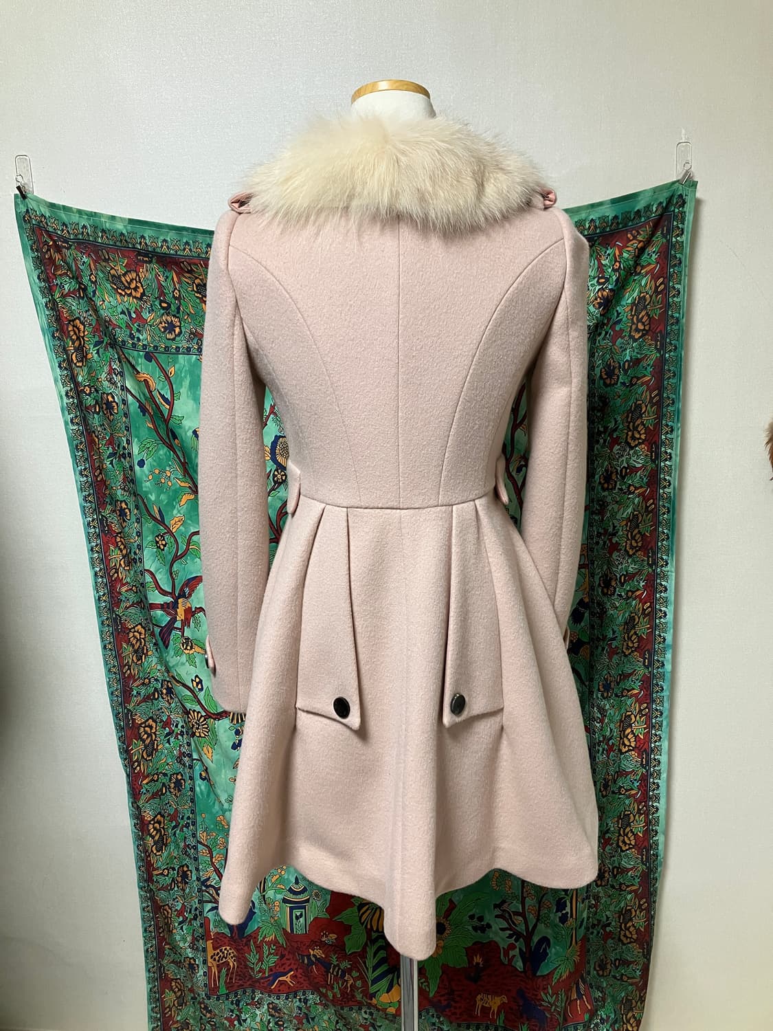 빈티지 질스튜어트 페어리 달천깔 라떼히메갸루 키치 핀터깔 퍼 코트 상품이미지2