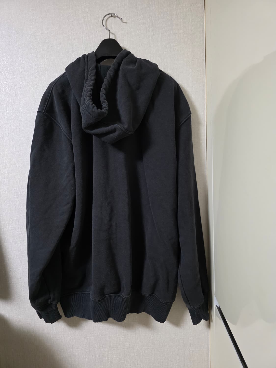 칼하트 기모 블랙 후드티 L 상품이미지2