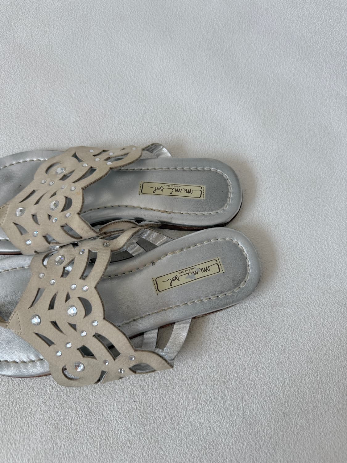 [EUR37]MADE IN ITALY 레더 뮬 샌들 상품이미지6