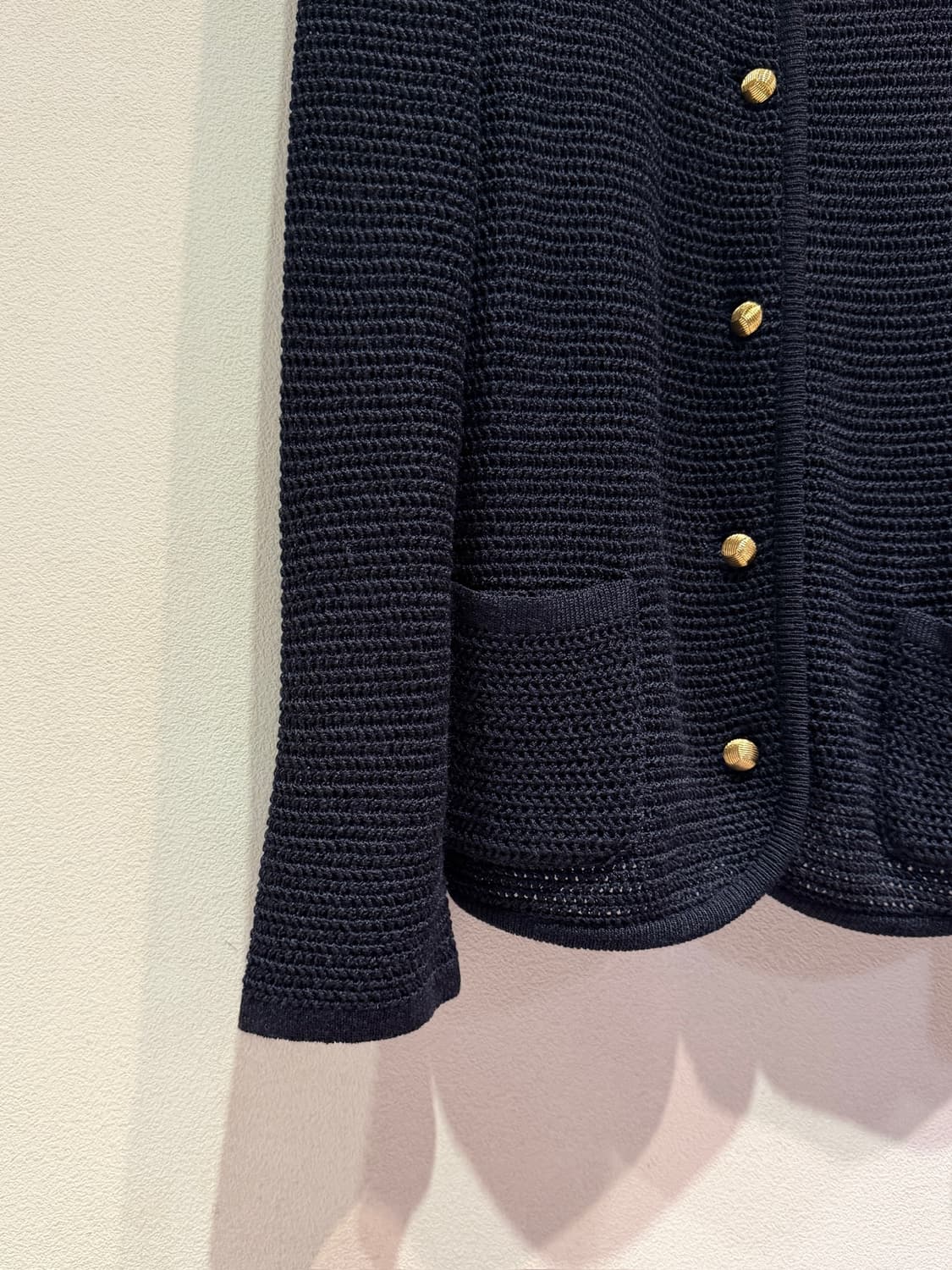 Lui Chantant Mesh Knit Jacket 상품이미지5