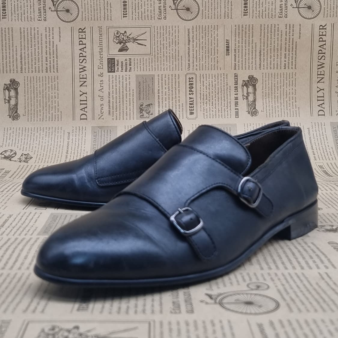 미소페 더블몽크스트랩 남성로퍼 260 상품이미지1