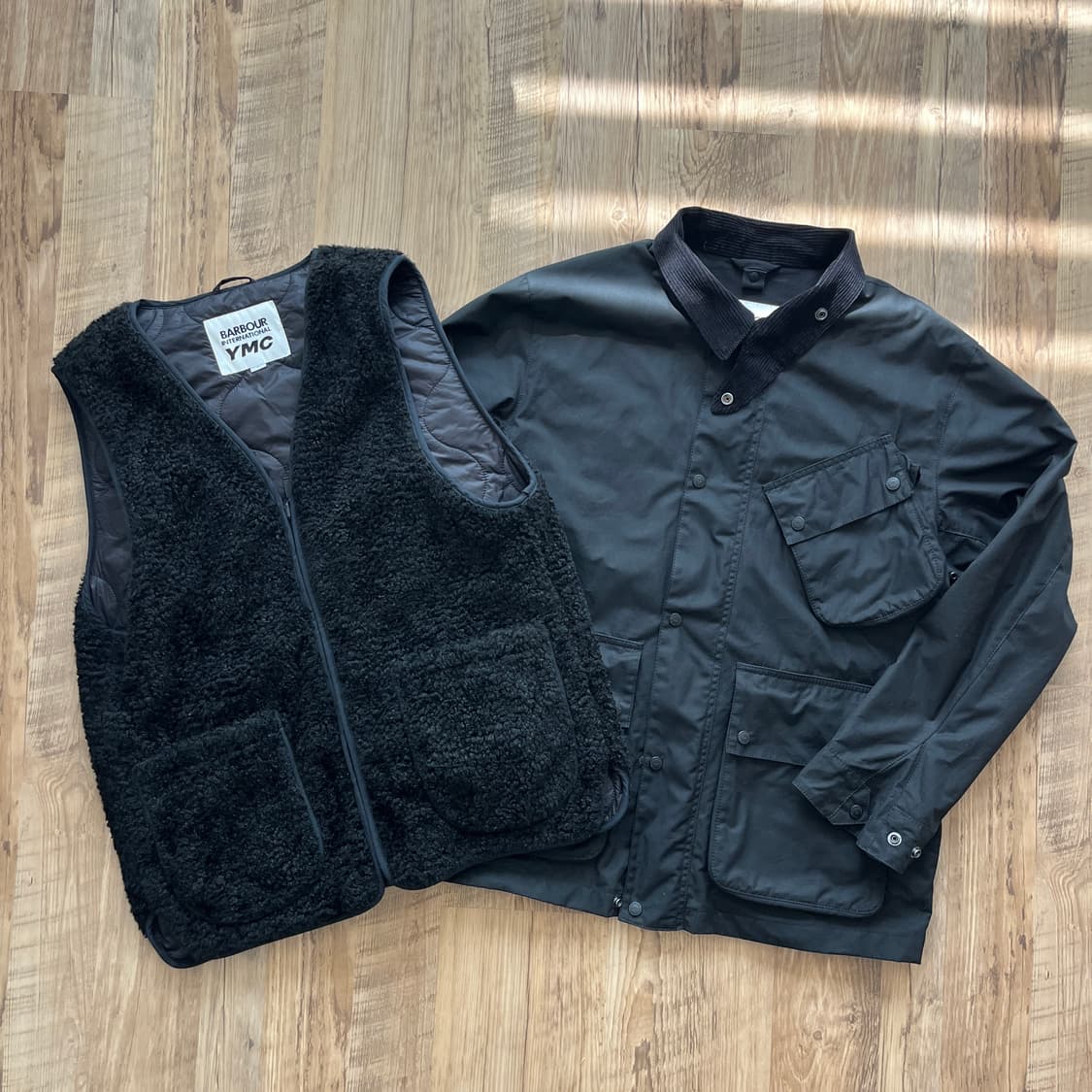 바버 X YMC 콜라보 왁스 자켓 [L/105] 상품이미지1