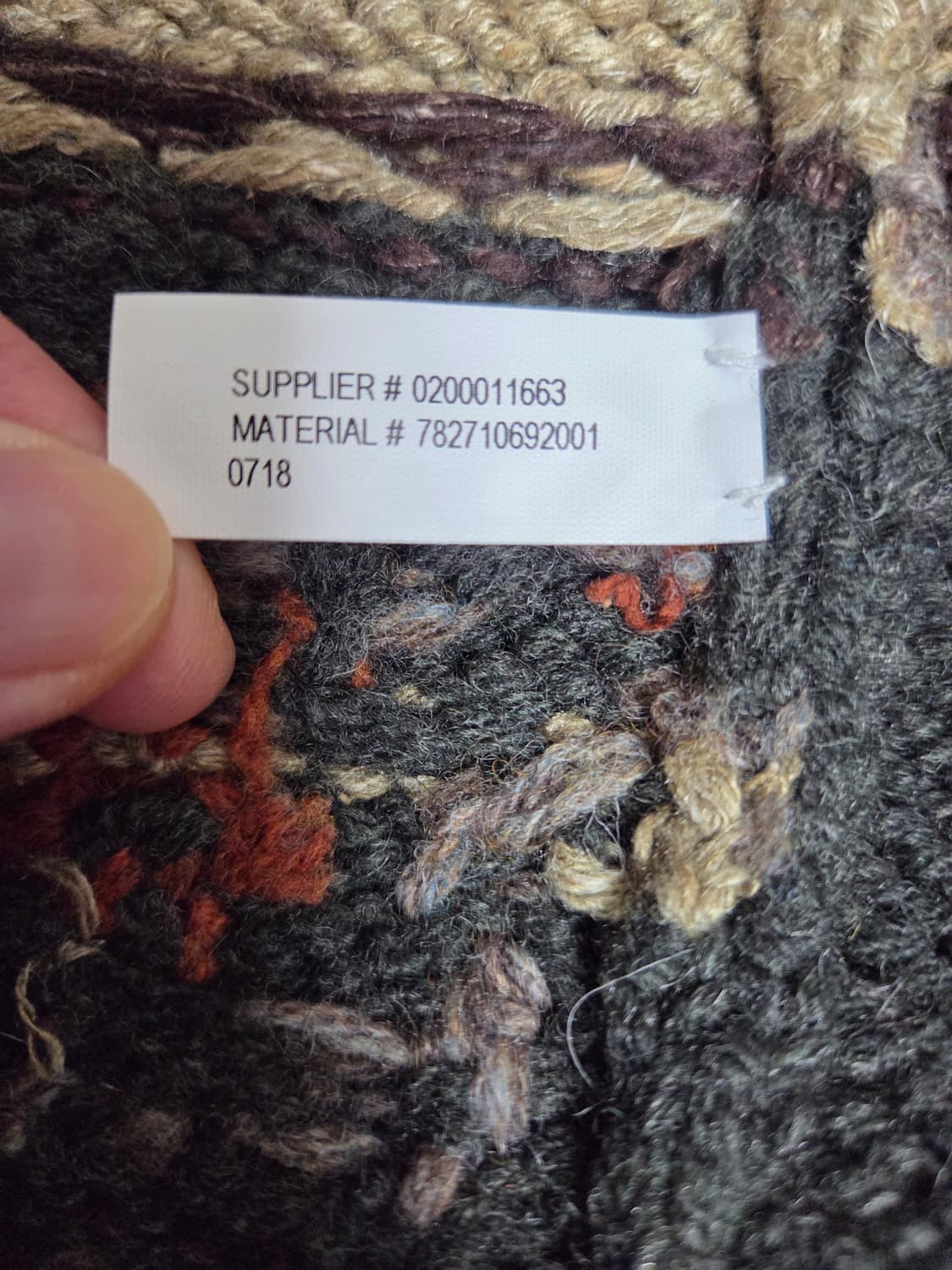 RRL 더블알엘 핸드소운 숄카라 가디건 상품이미지4