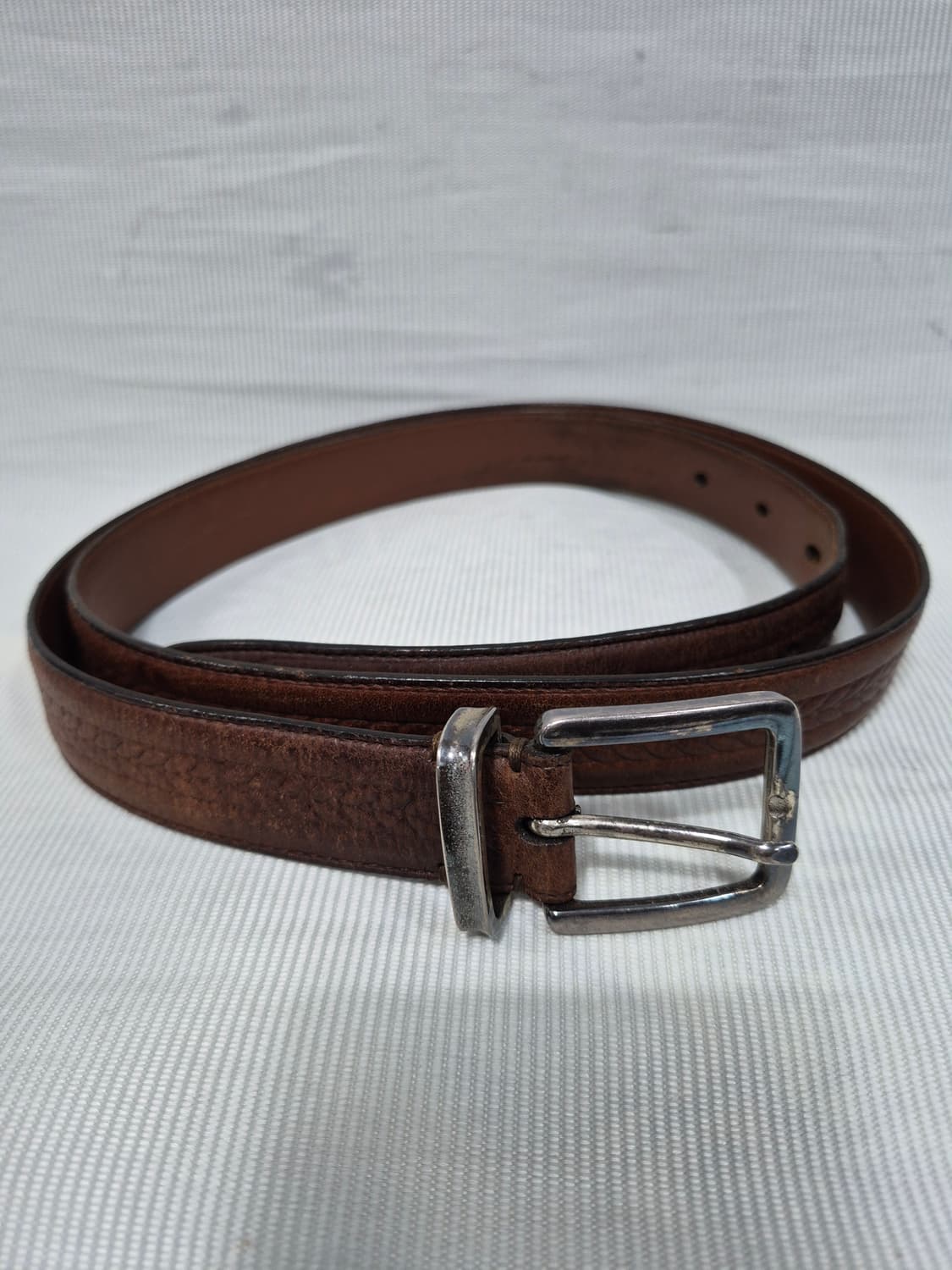 부루넬로 쿠치넬리 빅 사이즈 가죽 벨트 남성 상품이미지1