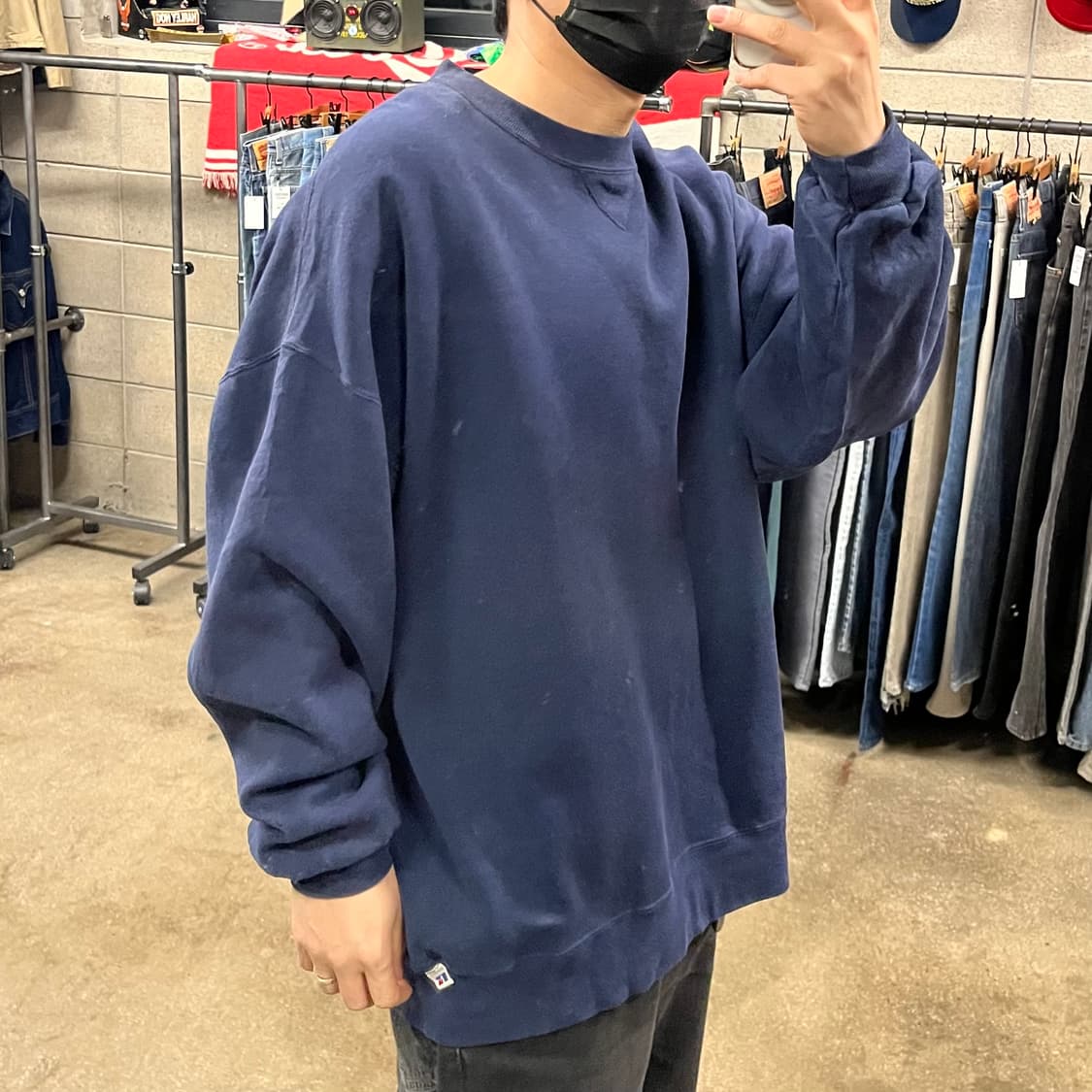 90s 러셀 블랭크 스웻셔츠 (115) 상품이미지5