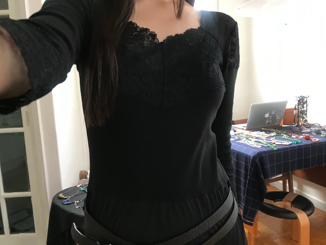 vintage lace one-piece 상품이미지4