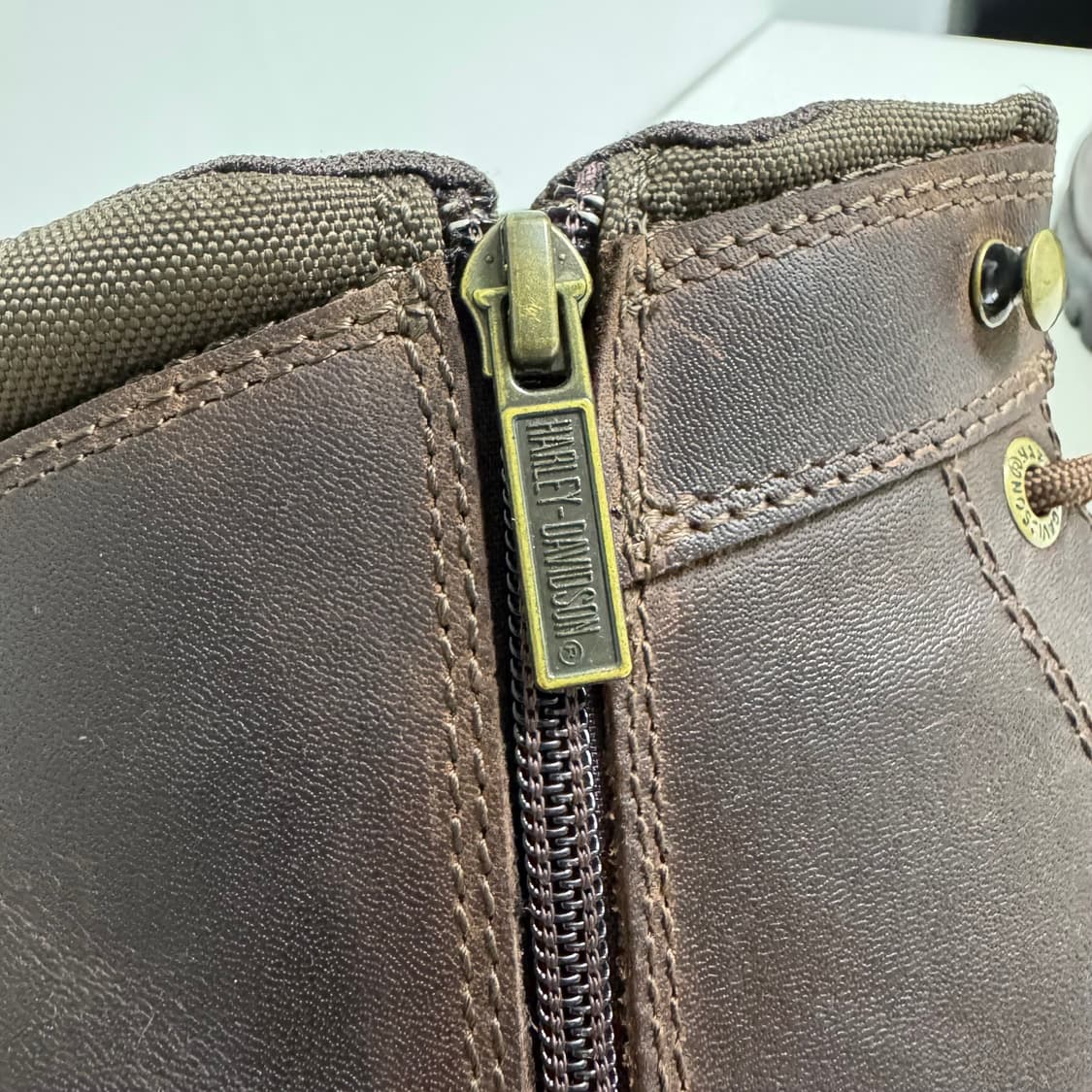 할리데이비슨 남성 톨먼 방수 부츠 BROWN 상품이미지7