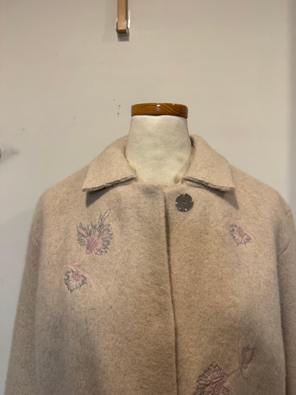 키옥 kiok 강기옥 폭스퍼 울 캐시미어 가디건 상품이미지8