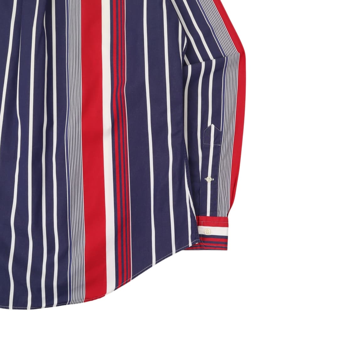 폴로 랄프로렌 네이비 믹스 스트라이프 커스텀핏 셔츠 상품이미지7