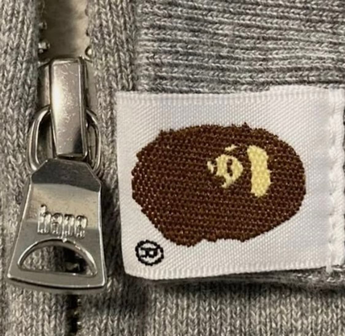 베이프 퍼스트 카모 샤크 풀 집 더블 후드 올리브 드랩 새상품 상품이미지2