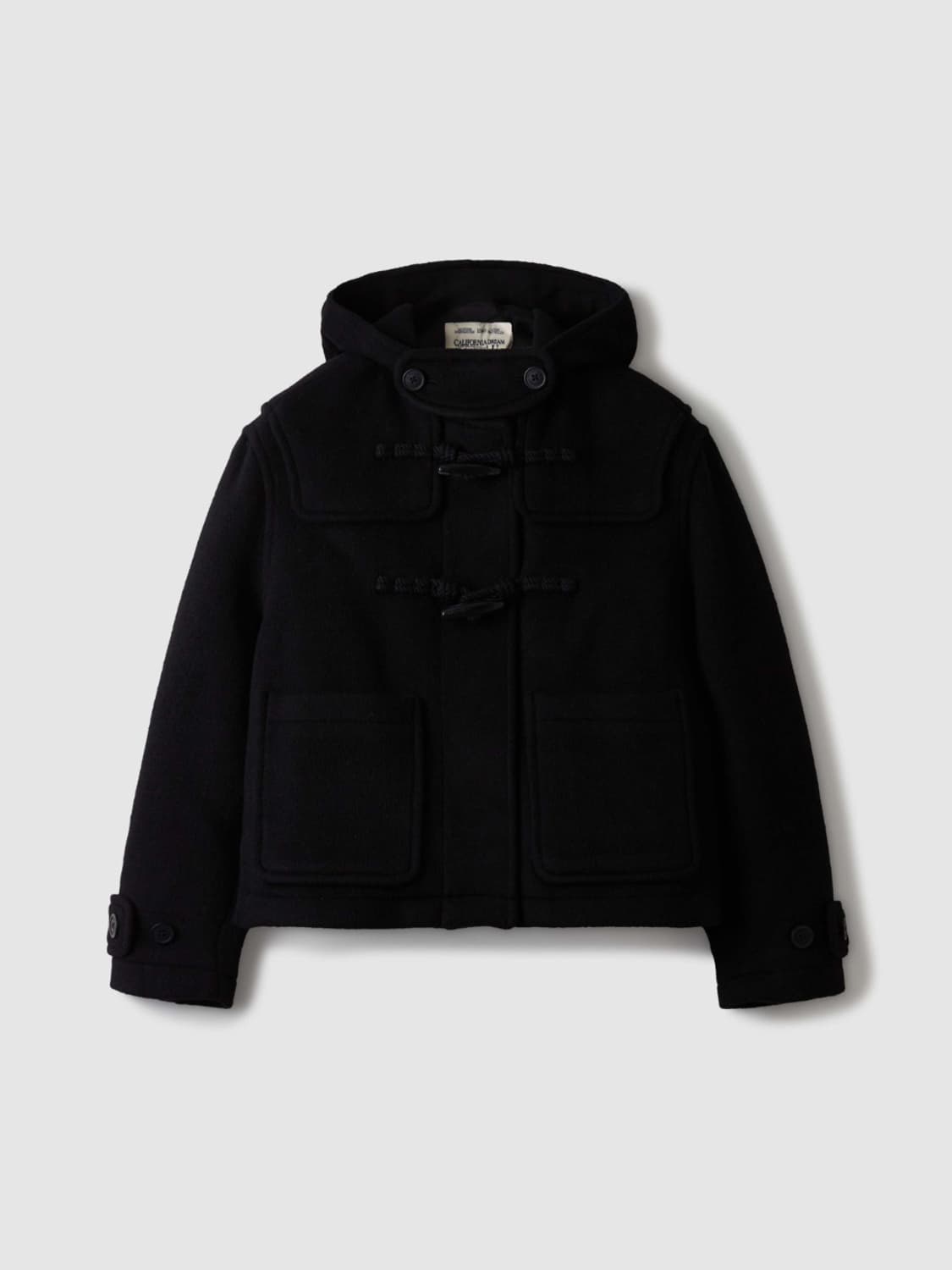 후아유 울 60% 더플코트 블랙 S 상품이미지1