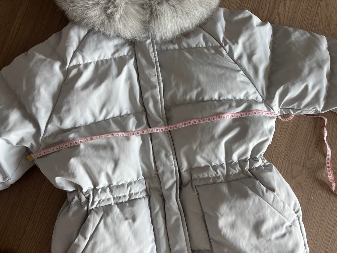 새상품급 온앤온 사가퍼 패딩 연그레이 55 상품이미지7