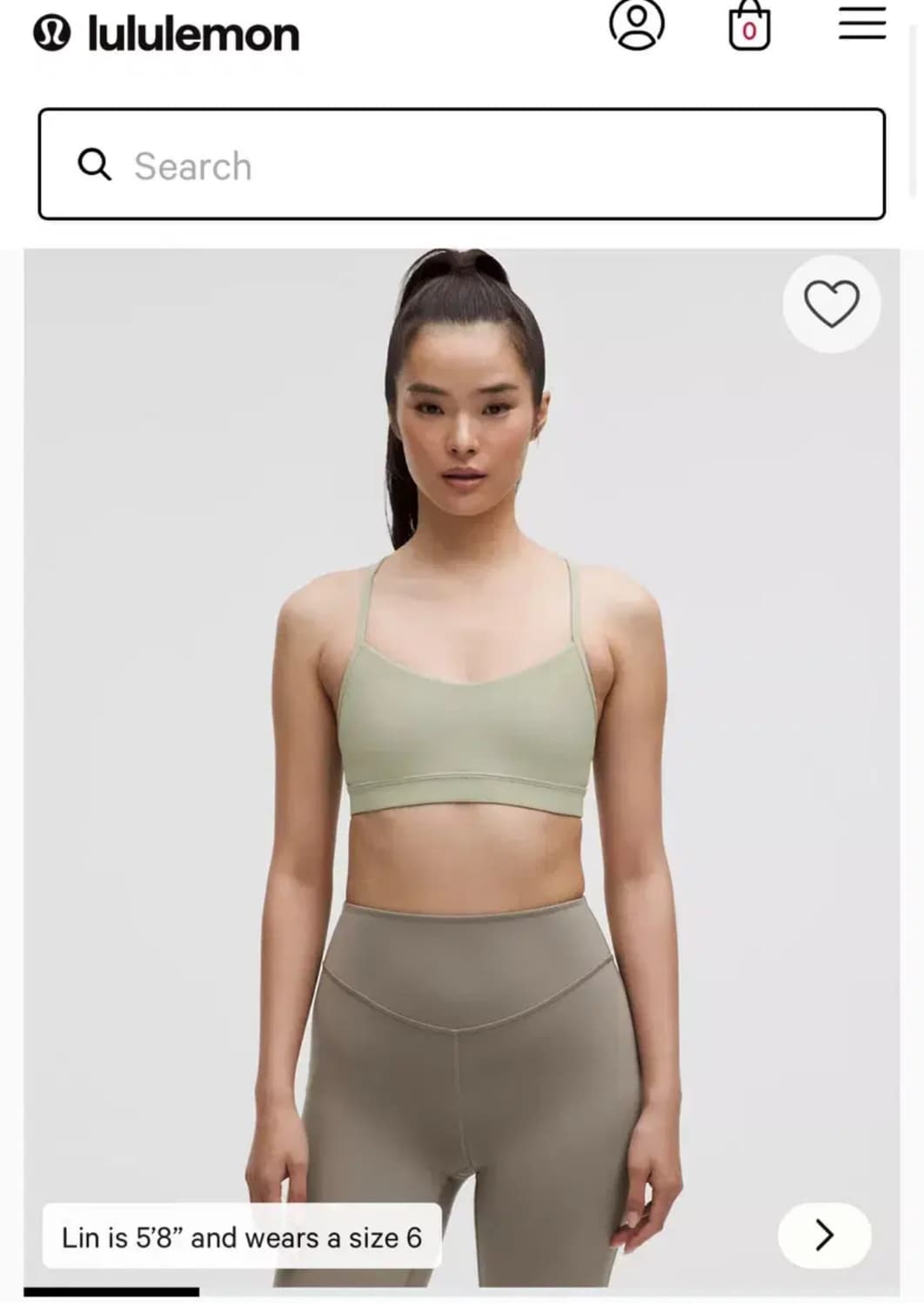 (새상품) 룰루레몬 Flow Y 브라 상품이미지1