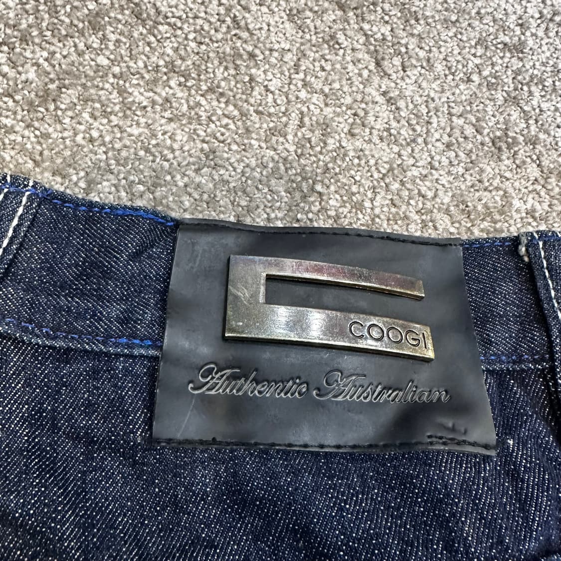 쿠지 블루 데님 스케이터 팬츠32 상품이미지9