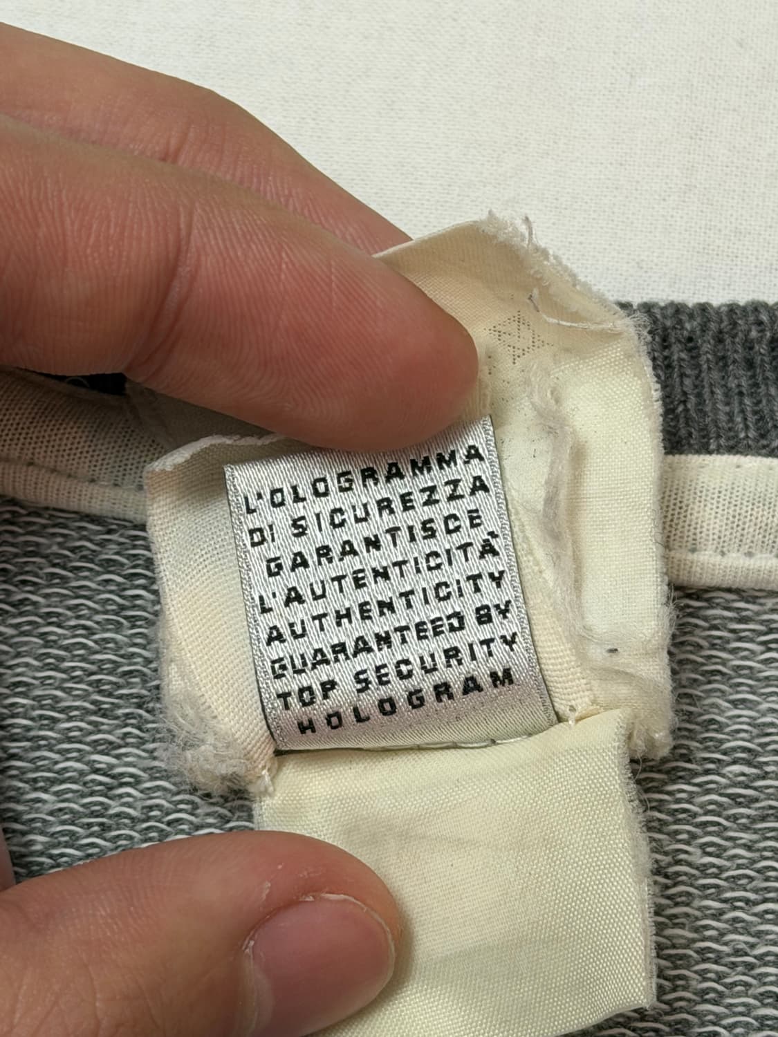 00s 돌체앤가바나 아카이브 GYM 컬렉션 스웻셔츠 맨투맨 그레이 상품이미지7