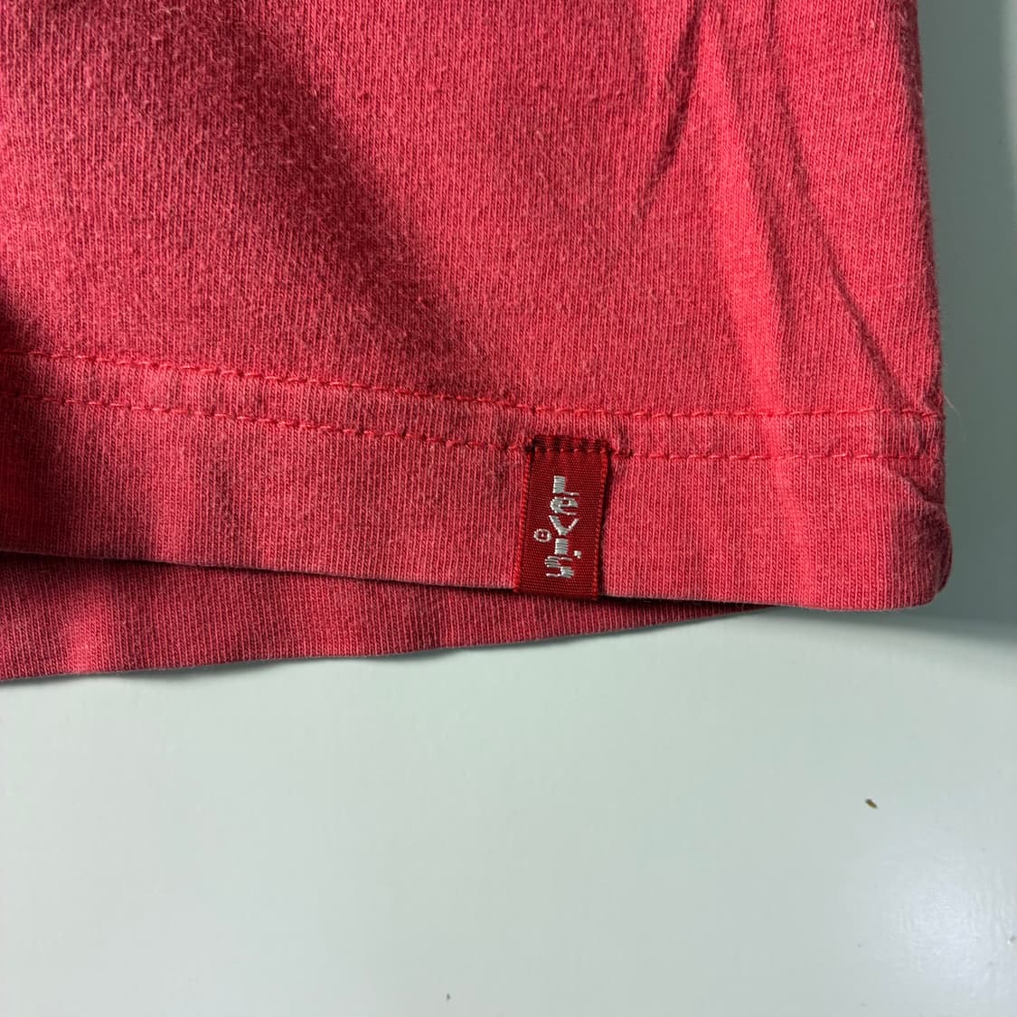 Levi's  리바이스 레드탭 코튼 빈티지 반팔 링거 티셔츠  상품이미지5